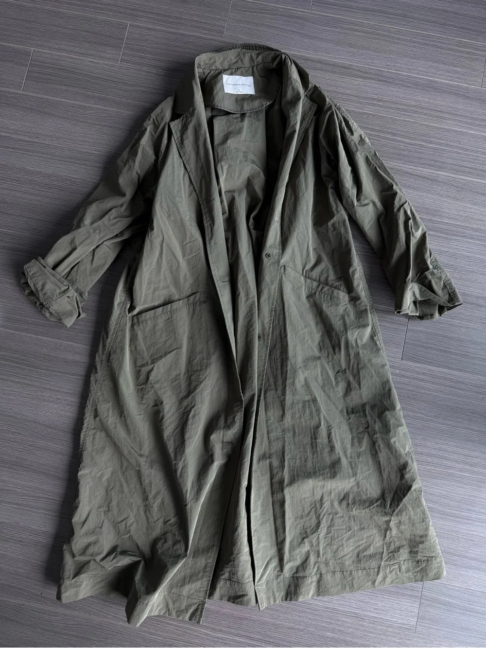 ARITZIA BABATON LAWSON TRENCH COAT - Picture 2 of 3